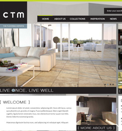 CTM Flooring Website