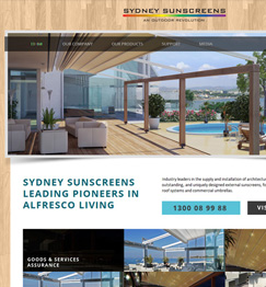 Sydney Sunscreens Website