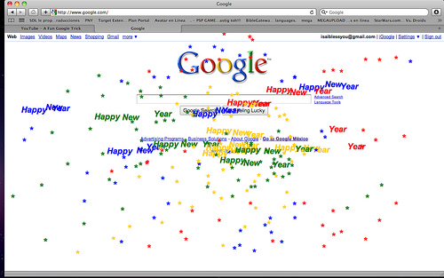 google happy new year